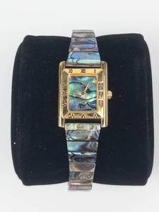 Le Baron Abalone Quartz Watch With New Battery