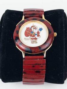 Kitaro Quartz Santa Watch - New Battery Running