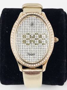 Victoria Wick Crystal-Accent Digital Watch - New Battery - Running