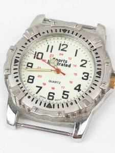 Sports Illustrated Quartz Watch 20-714 - New Battery - Running -No band