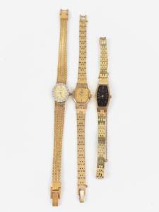 Wittnauer & Seiko Quartz Ladies Watches (Lot of 3)