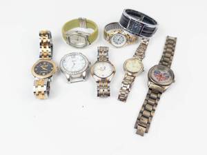 Mixed Lot of 8 Quartz Wristwatches - Not Working