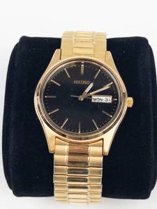 Seiko Quartz Day-Date Mens Watch - Running