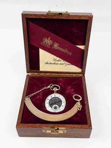 Hamilton Pocket Watch in Presentation Box - running