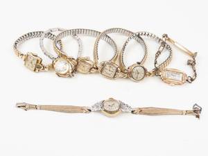 Ladies Mechanical Wristwatch Group (Lot of 7) - Working