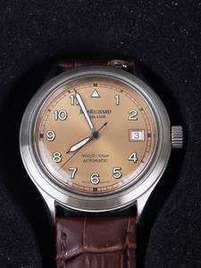 Daniel JeanRichard Highlands Automatic Watch With Box & Extra Strap - running