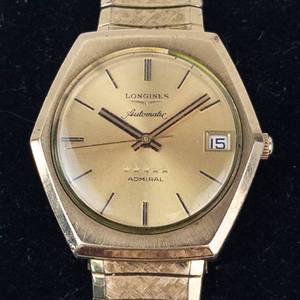 Vintage Longines Admiral Automatic Day-Date Watch - running