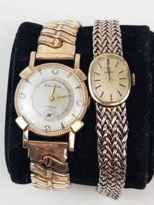 Bulova & Omega Wristwatch Mixed Lot - Not Working