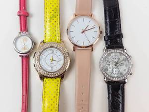 Mixed Quartz Wristwatch Lot of 4 - Working