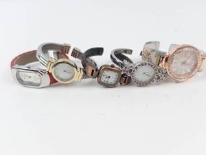 Womens Quartz Wristwatch Mixed Lot of 6 - New Batteries, Running&nbsp