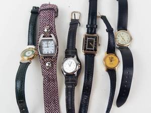 Mixed Lot of 6 Wrist Watches - Working