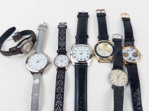 Quartz Wristwatch Mixed Lot (8) - Working