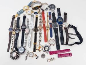 Mixed Lot Assorted Wristwatches &amp Watch Bands - Not Working