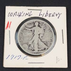 1917 Walking Liberty half dollar