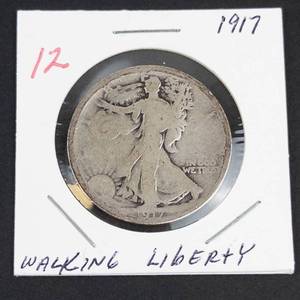 1917 Walking Liberty half dollar