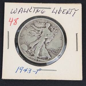 1943 Walking Liberty half dollar