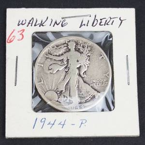1944 Walking Liberty half dollar