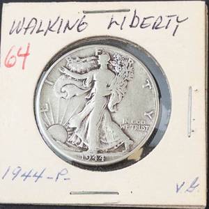 1944 Walking Liberty half dollar