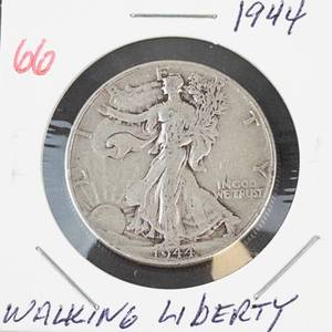 1944 Walking Liberty half dollar