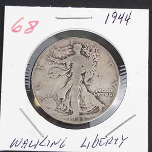 1944 Walking Liberty half dollar