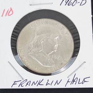 1960-D Franklin half dollar