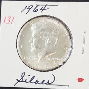 1964 Kennedy half dollar