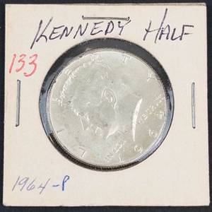 1964 Kennedy half dollar