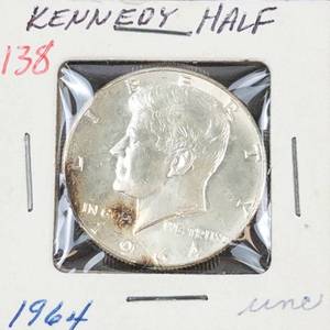 1964 Kennedy half dollar