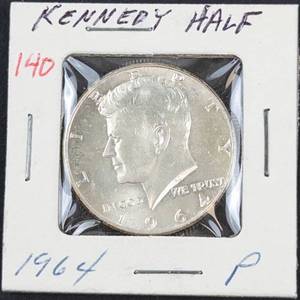 1964 Kennedy half dollar