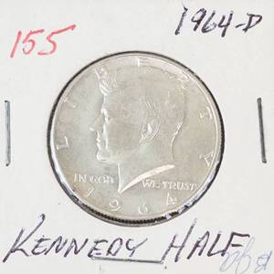 1964-D Kennedy half dollar