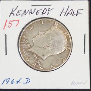 1964-D Kennedy half dollar