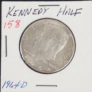 1964-D Kennedy half dollar