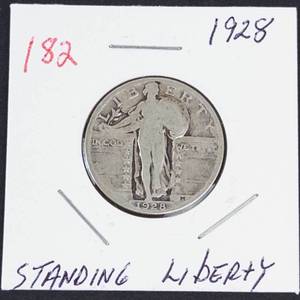 1928 Standing Liberty quarter