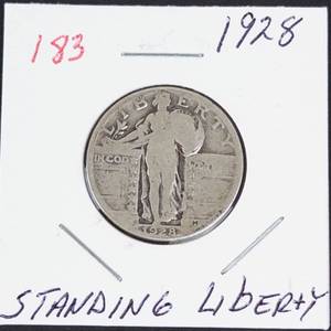 1928 Standing Liberty quarter