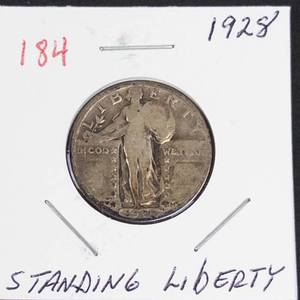 1928 Standing Liberty quarter