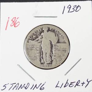 1930 Standing Liberty quarter