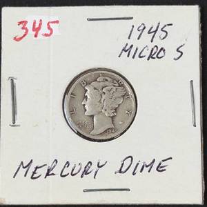 1945-S micro s Mercury dime