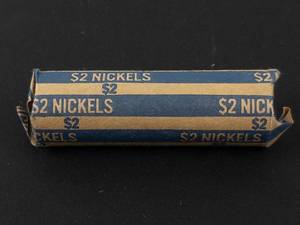 1 roll of 40 mixe4d date silver war nickels