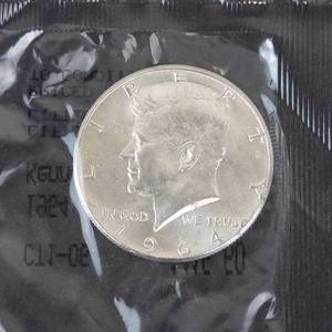 1964 Littleton packaged Kennedy half dollar