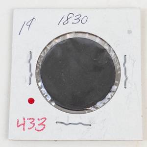 1830 US Large cent