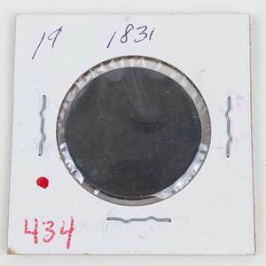 1831 US Large cent
