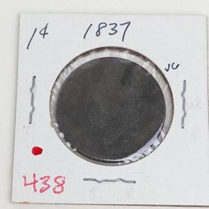 1837 US Large cent