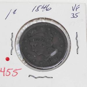 1846 US Large cent