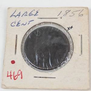 1856 US Large cent