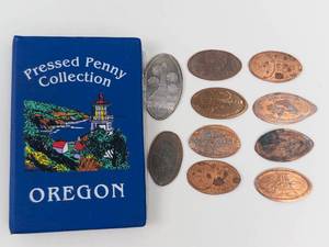28 souvenir pressed penny collection