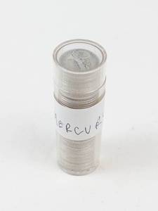 1 roll of 50 1940s Mercury dimes