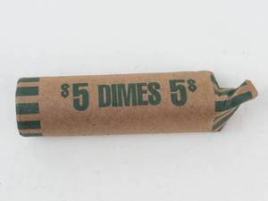 1 roll of 50 1940s Mercury dimes