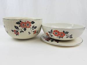 Halls Floral Bowl Set
