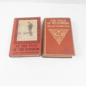Gene Stratton-Porter & William Stearns Davis Vintage Hardcover Books