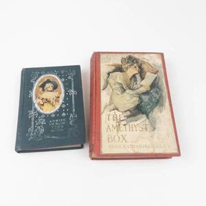 The Amethyst Box & Adrift in New York Hardcover Books